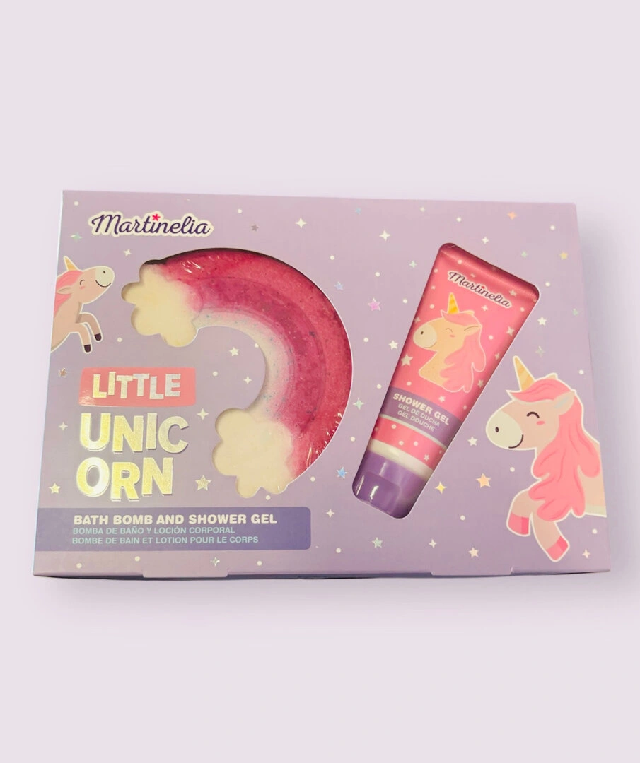 Bombe de bain & gel douche Licorne