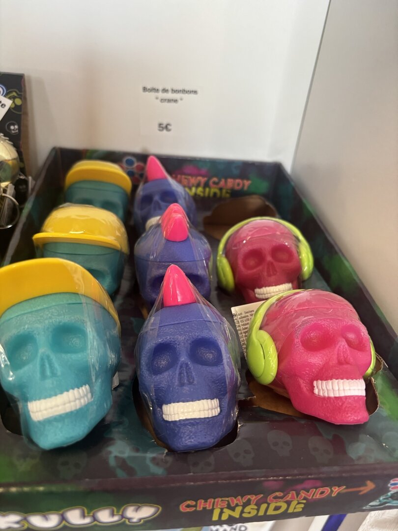 Bonbon Tête de mort