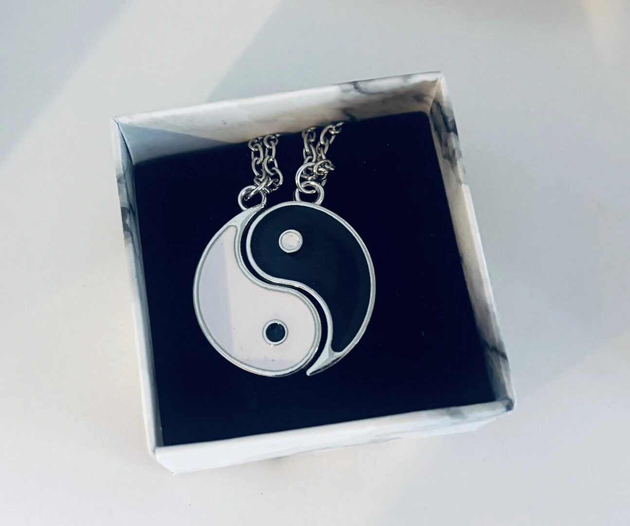 Collier d'amitié Yin & Yang