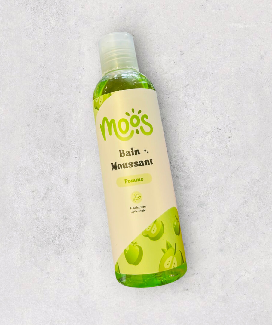 Bain moussant Moos Pomme
