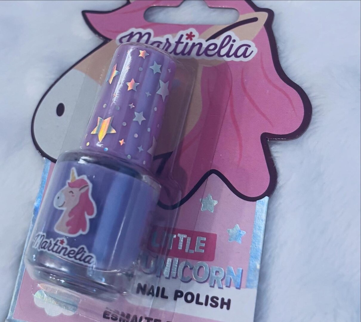 Vernis à ongles violet Martinelia