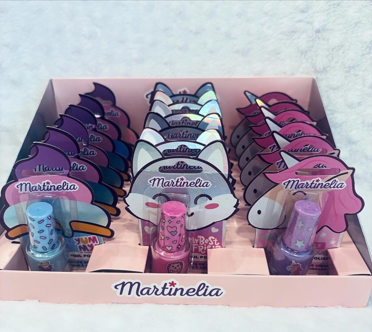 Vernis à ongles bleu Martinelia