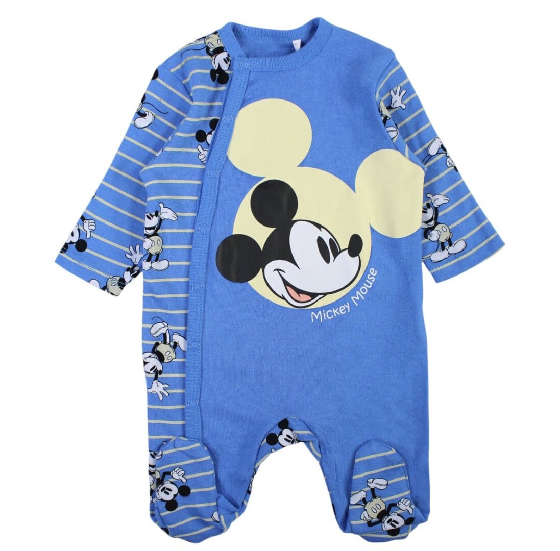 Pyjama bébé Mickey bleu (3 mois)