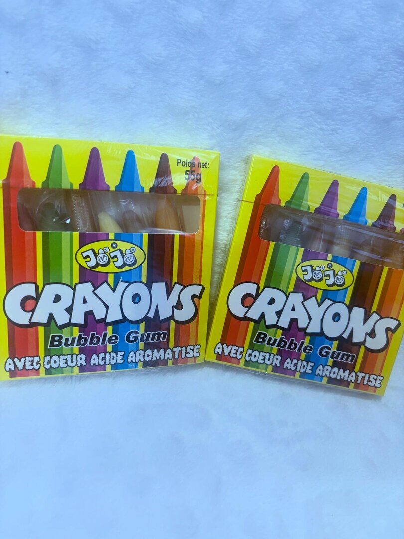 Boîte de crayon chewing-gum