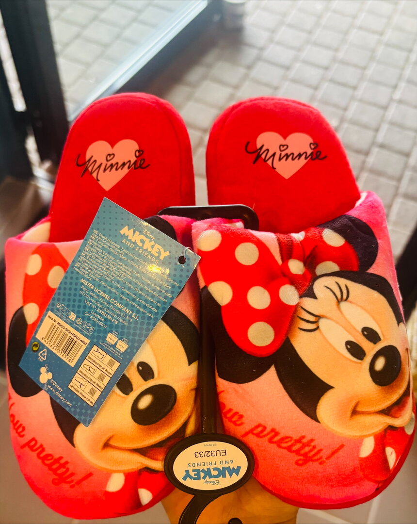 Chausson Minnie rouge (28/29)