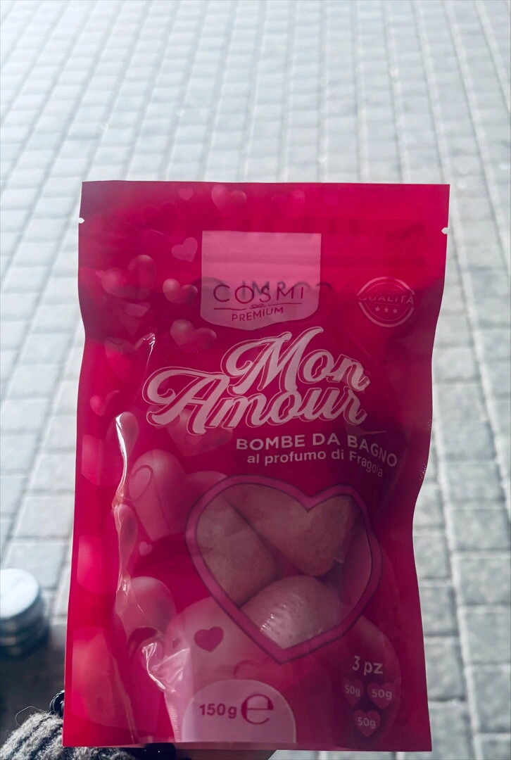 Billes de bain - Parfum Fraise