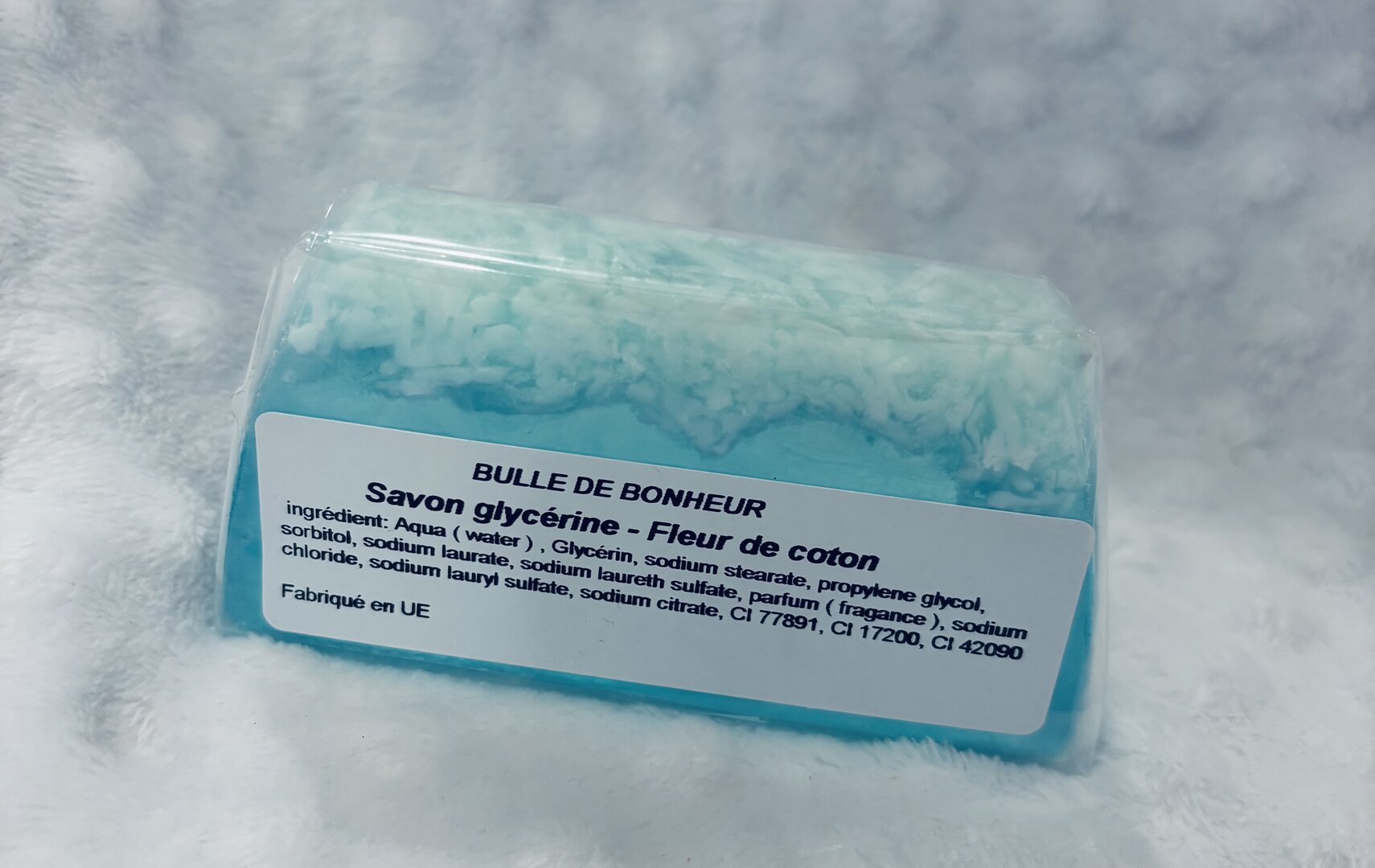 Savon artisanal (Fleur de coton)