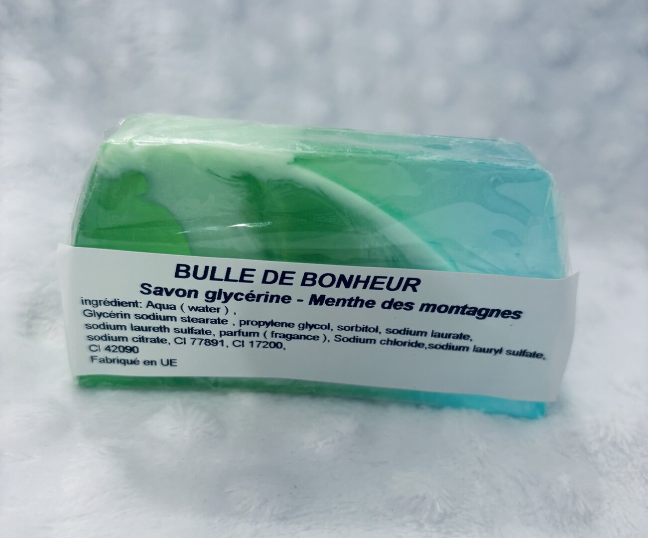 Savon artisanal (Menthe des montagnes)
